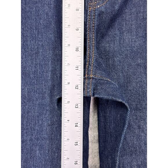 Banana Republic Jeans 26 Womens High Rise Relaxed Taper Barrel Dark Wash Denim - Picture 4 of 9